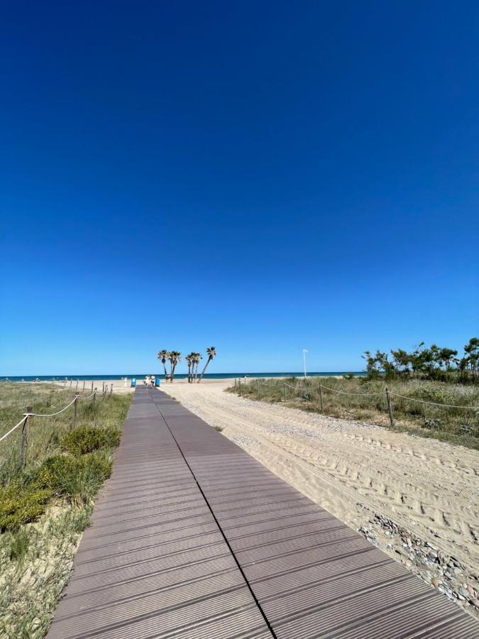 Canet De Berenguer, Playa Apto Con 2 Habitaciones Valencia Bagian luar foto